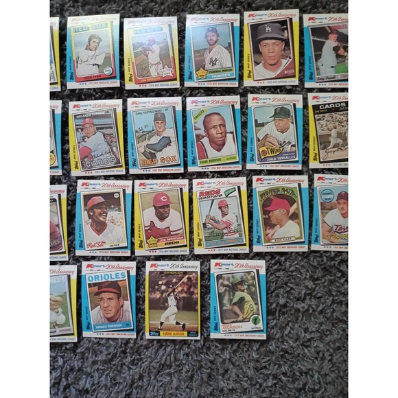 Vintage Baseball Cards - Lot of 31 Cards from 1982 Topps Kmart 20th Anniversary - Picture 3 of 10